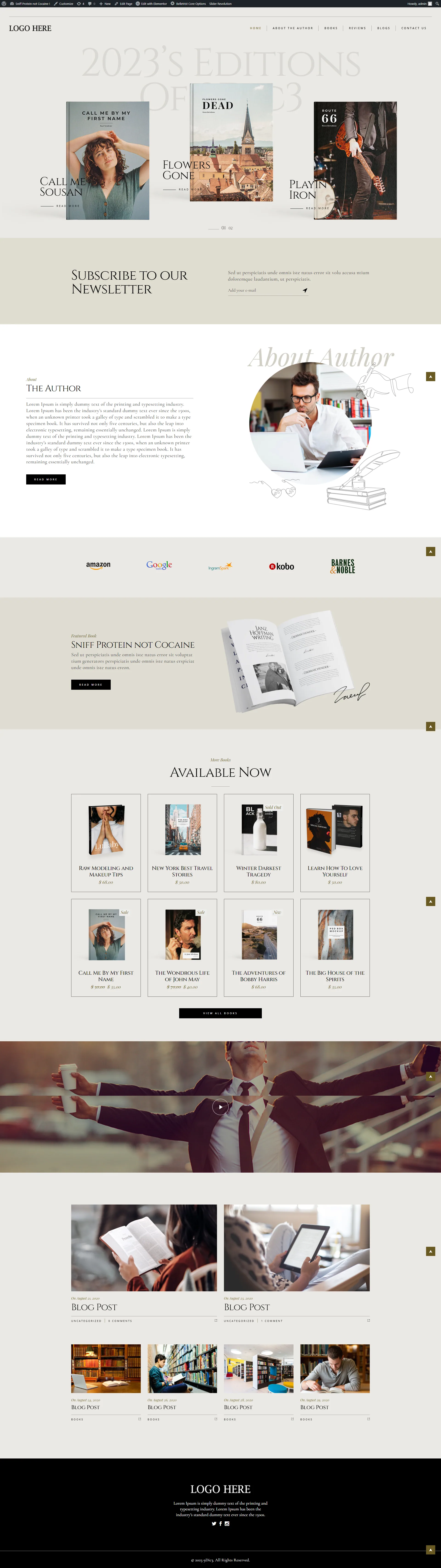 9Dic3 website design